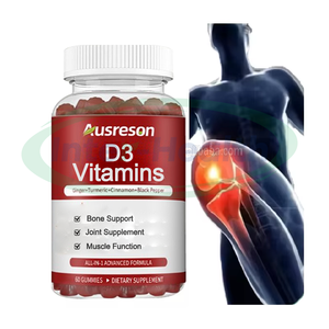 Ausreson OEM Etiqueta Privada niños multivitaminas gomitas C vitamina <span class=keywords><strong>K</strong></span> B12 suplementos vitaminas D3 suplemento para niños - Product Image 1