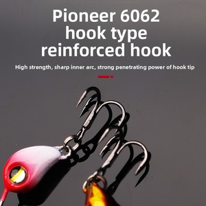 Señuelo de pesca VIB artificial duro de metal compuesto con lentejuela, tipo estrella de explosión pequeña, micro criatura, lentejuela de grano para pesca - Product Image 3