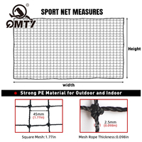 Filet de séparation multisports pour terrains intérieurs, rideau de protection robuste anti-balles pour centres d'entraînement de basketball et de tennis et gymnases