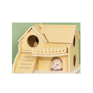 โรงงานขายส่งที่นอนหนูแฮมสเตอร์ไม้เนื้อแข็งธรรมชาติ แข็งแรง ทนทาน กันน้ำ - Product Image 1