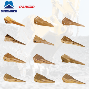 Per Komatsu PC60 PC100 PC130 PC160LC escavatore benna denti e adattatori parti di alta qualità per prestazioni ottimali - Product Image 1