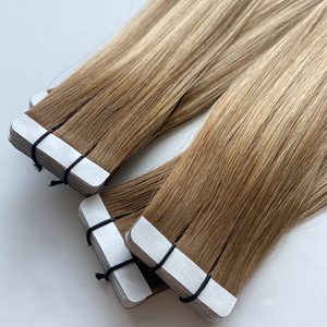 Extensiones de Cabello Humano Virgen Ruso Remy Ultraligeras con Cinta Adhesiva, Doble Trama, Balayage, Colores Populares, Venta al Por Mayor - Product Image 3