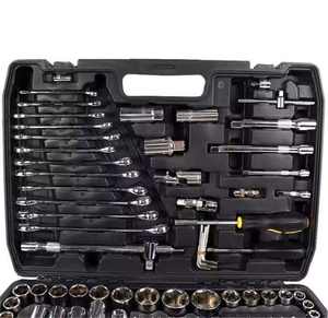 Ensemble d'outils de réparation automobile professionnel de 216 pièces, acier au chrome-vanadium, coffret rigide, outils à main d'atelier, couple élevé, BM-72 - Product Image 3