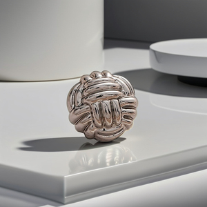 Mới cổ điển phong cách Trung Quốc sườn xám Áo sơ mi tang váy Hanfu trang trí nút hợp kim kẽm tiên tiến nút dòng khóa ren chân - Product Image 6