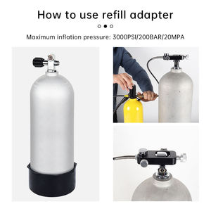 Mini-cylindre d'oxygène DIDEEP – Nouvel adaptateur de plongée le plus vendu, respirateur sous-marin, équipement de natation - Product Image 4