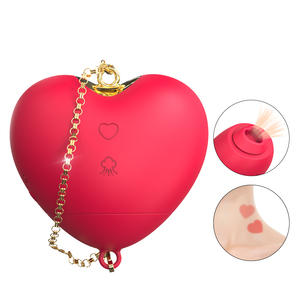 Vibratore Femminile a Forma di Cuore S-Hande con Funzione di Suzione Clitoridea, Impermeabile, Silenzioso, Massaggiatore Personale - Product Image 2