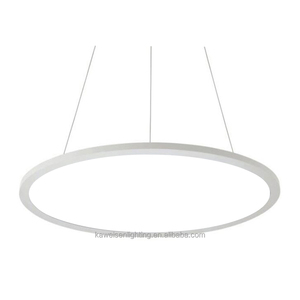 Trang Trí Trong Nhà Nhà Bếp Phòng Ngủ Hình Elip Treo Đèn Nhôm 60Cm Hiện Đại Thông Minh Mỏng LED Phẳng Mặt Dây Chuyền Đèn Cao Lumens - Product Image 1