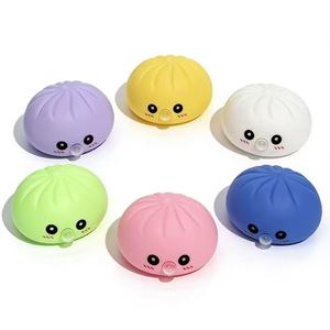 Stress Relief Steamed Bun Toy PVC Squeezable Bubble Blowing <b>Fidget</b> Toy For Kids And Adults Unisex - Product Image 5