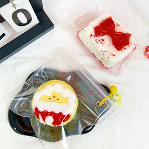 Food Grade Christmas Silicone Squishy Toy Set Novelty Cream Cake Simulation Food Stress Relief Toy Xmas Sensory Fidget Toys Bulk - Product Image 4