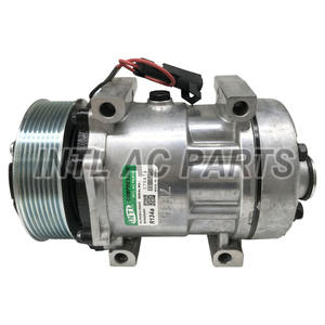 Автомобильный Компрессор кондиционера <span class=keywords><strong>Sanden</strong></span> SD7H15 7H15 7S15 709 SD709 4028 4310 <span class=keywords><strong>4420</strong></span> для HD AG FLEX 7 CO 4420C - Product Image 1