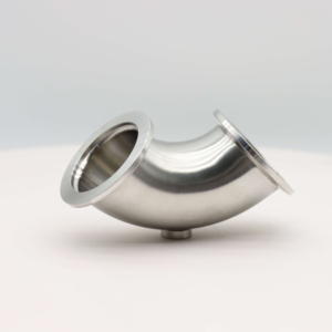 304 thép không gỉ 90 độ kf16 kf25 kf40 kf50 chân không phù hợp mặt bích khuỷu tay NW chân không phụ kiện bán dẫn Phụ kiện kết thúc - Product Image 3