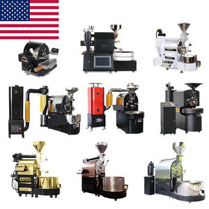 Yoshan Home Coffee Roasting Machines Gas Electrical Hot Air 2kg 1kg 500gr Fresh Coffee Drum Coffee Roaster for Commercial Use - Product Image 1