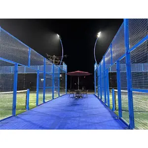Monofilament curly Padel Tour Tournament Artificial Padel Tennis Standard Panoramic Padel Court