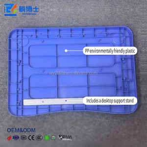 Usine chinoise de pupitres scolaires : Pupitres scolaires réputés à tube métallique réglable à simple piétement, avec tiroir de rangement et crochet - Product Image 6