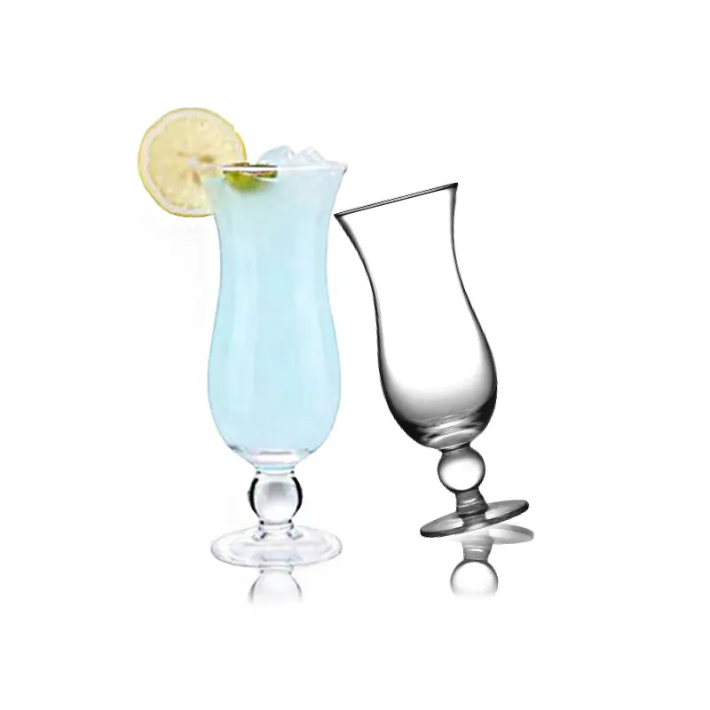 Wholesale Modern Creative Design Cheap Price Clear Glass Ice Cream Cups Fruit Juice Glass Cups