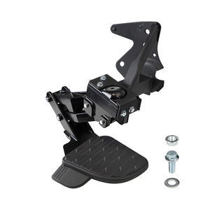 Marchepied arrière de remplacement pour Dodge Ram 1500 DT 19-22 à double échappement, marchepied de pare-chocs rétractable 82215289AG 82215289AF 82215289AH - Product Image 1