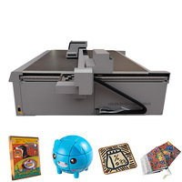 Impresora UV de Inyección de Tinta Grande 2030 XP600, 4 Cabezales Automáticos, Apta para Objetos Cilíndricos, Placas Metálicas, Cuero Flexible, Vidrio, Cerámica
