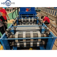 Machine de profilage automatique haut de gamme pour panneaux métalliques, poutres en W à deux et trois ondes, et barrières de sécurité routières