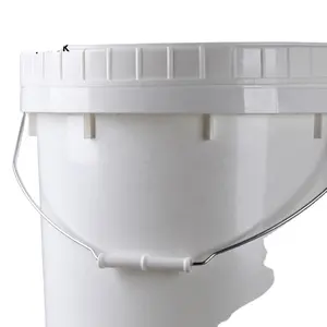 food storage plastic 5 gallon bucket with screw on lid