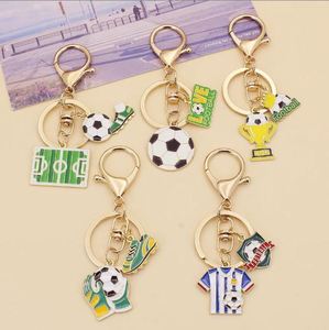 Llaveros de Aleación de Zinc Estilo Caricatura para Eventos Deportivos y Aficionados al Fútbol - Regalo Promocional con Adorno de Balón de Fútbol - Product Image 6
