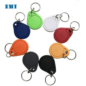 13.56MHz HF kiểm soát truy cập ABS thẻ chìa khóa chất lượng cao truy cập cửa tùy chỉnh RFID Keychain tag keyfob - Product Image 5