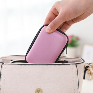 Earphone <b>storage</b> bag, mobile phone data cable charger <b>storage</b> <b>box</b> protective cover, portable earphone bag coin purse wholesale - Product Image 4