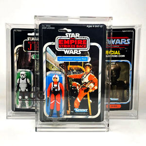 TCG vendita calda chiara custodia in acrilico con protezione anti-UV con Cover Design per Vintage <span class=keywords><strong>Star</strong></span> <span class=keywords><strong>Wars</strong></span> Scout Trooper-Kenner Figure Box - Product Image 2