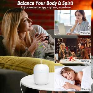 Wholesale Humidifier <b>Diffuser</b> Aroma Essential Oil <b>Portable</b> Rechargeable Ultrasonic Room Small Car Mini Air - Product Image 5