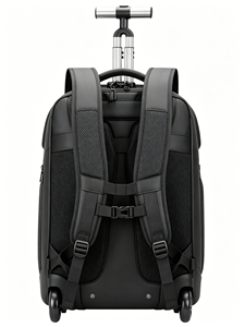 <span class=keywords><strong>Sac</strong></span> <span class=keywords><strong>à</strong></span> <span class=keywords><strong>dos</strong></span> trolley convertible 2-en-1 pour bagages cabine, idéal pour les voyages d'affaires et les trajets quotidiens - Product Image 2