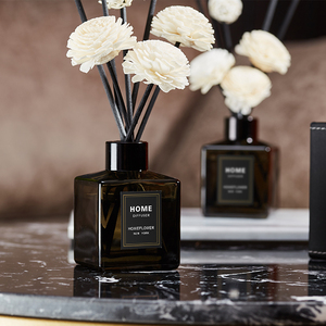 Bán Hot 120Ml Màu Đen Sậy Khuếch Tán Chai Thủy Tinh Với Bảo Quản Hoa - Product Image 5