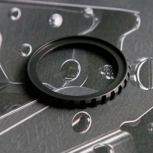 ขอบหน้าปัดนาฬิกาดำน้ำรุ่นใหม่ H&T 316L สแตนเลสสตีล SKX 007 ลายวงล้อเทอร์ไบน์ น้ำหนักเบาและทนทาน พร้อมปะเก็น - Product Image 6
