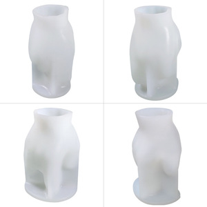 Customizable <b>Hand</b> Gesture Candle <b>Mold</b> Silicone DIY Plaster <b>Mold</b> For Home Decoration Valentine'S Day - Product Image 5