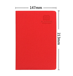 Venta al por mayor a4 pu cuero plata estampado diario venta al por mayor botón de metal plata edgestationerycustom impreso - Product Image 2