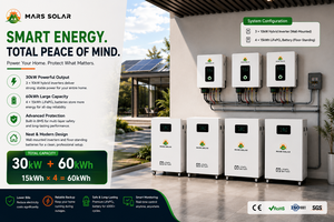 Sistema Solar Fuera de la Red de 1KW 2KW 3KW 4KW 5KW con Baterías de Gel Completas - Product Image 4