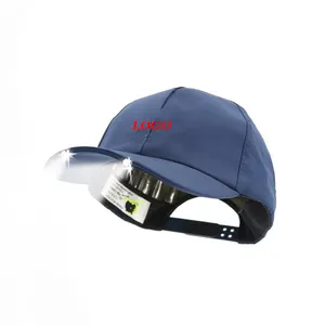 powercap 2 LED light waterproof baseball cap for camping running and travelling