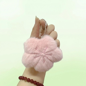 Llavero de Peluche con Forma de Flor de Cerezo Sakura, Accesorio para Bolsos y Carteras para Niñas - Product Image 2