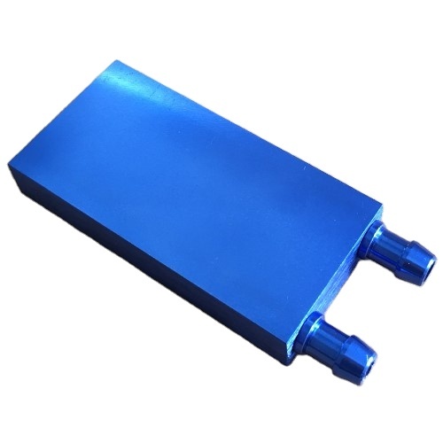 Water cooling head computer radiator large and small water cooling board LED mold aluminum 40*40mm cooling piece