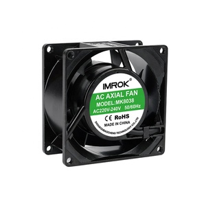 8038 220VAC 110VAC 80x80x38mm 50Hz 14W 2600rpm 3 inch dòng chảy hướng trục quạt nhỏ AC làm mát công nghiệp xả carport Quạt thông gió - Product Image 6