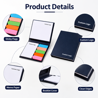 Bloc de Notas Adhesivas para Oficina, Directo de Fábrica, con Logotipo Personalizado, Multicolor, Fácil de Despegar, Bloc de Notas Adhesivas Diario para Oficina