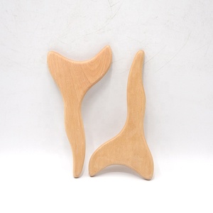 Maßgefertigtes Holztherapie-Werkzeug Holz-GuaSha-Schabebrett Professioneller Holztherapie-Massagestab gegen Cellulite - Product Image 5