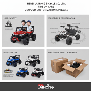 Coche Eléctrico para Niños de 12v a Precio Económico, Coche Infantil de Dos Plazas para Niños de 2 a 7 Años, Enorme - Product Image 5