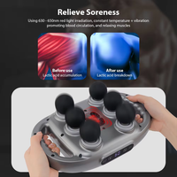 Avancé 6 pistolet de Massage synchronisation intelligente température constante compresse chaude physiothérapie Relaxation musculaire profonde Fascia