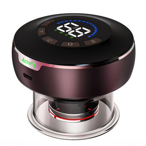 AcheFly Botol Pijat Isap Vakum Hijab, Kualitas Terbaik Grosir, Kaca Transparan Botol Badan China, Lampu Merah, Bekam Mini Terapi - Product Image 2