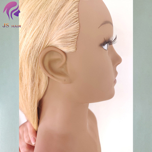 Tête de mannequin à cheveux longs en promotion pour la formation en cosmétologie, la <span class=keywords><strong>coiffure</strong></span>, les mannequins, les poupées, la pratique en salon, le barbier, la <span class=keywords><strong>coiffure</strong></span> - Product Image 2