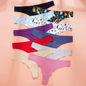 Green Envoy Perizoma Invisibile a Vita Bassa Traspirante Senza Cuciture G-String Mutandine Ropa Interior Mujer Perizoma da Donna - Product Image 2