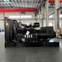 Générateur Diesel 800KW à Démarrage Automatique ATS, Type Super Silencieux, Châssis Ouvert, Refroidissement par Eau, Haute Efficacité, Prix Usine