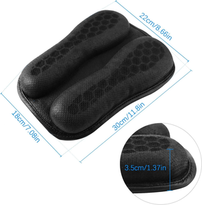 Coussin de selle arrière <span class=keywords><strong>en</strong></span> gel pour <span class=keywords><strong>moto</strong></span> Long Rides, respirant <span class=keywords><strong>en</strong></span> nid d'abeille 3D, pour motocross - Product Image 6