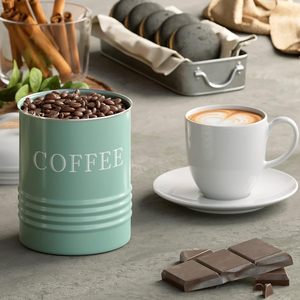 Nhà bếp Canister Bộ 3 đường Cà Phê Trà với nắp thực phẩm lưu trữ - Product Image 5