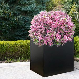 <span class=keywords><strong>Jardinière</strong></span> rectangulaire carrée de revêtement de couleur de <span class=keywords><strong>prix</strong></span> usine jardinières en acier extérieures - Product Image 5