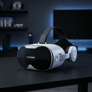 Gafas 3D J70 VR, Realidad Virtual, Cartón, Todo en Uno, Lentes Ópticas Asféricas Polarizadas, para Smartphones, ABS+Cuero - Product Image 3
